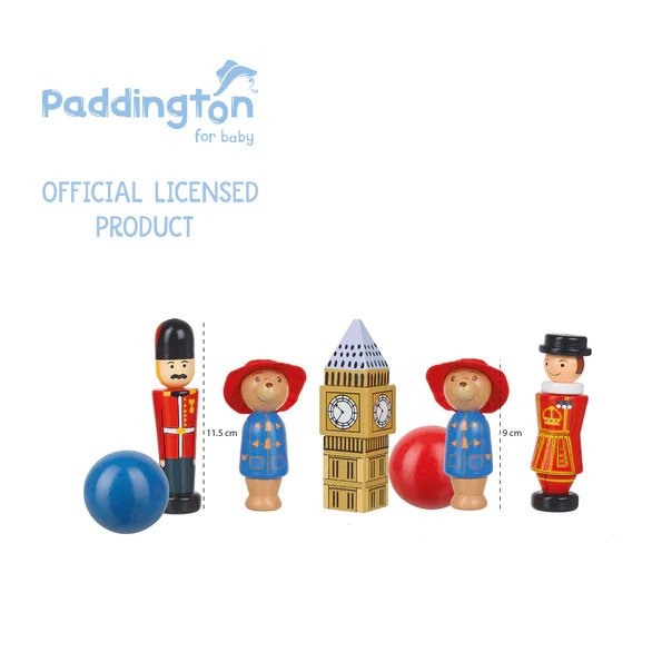 Paddington Wooden Skittles set