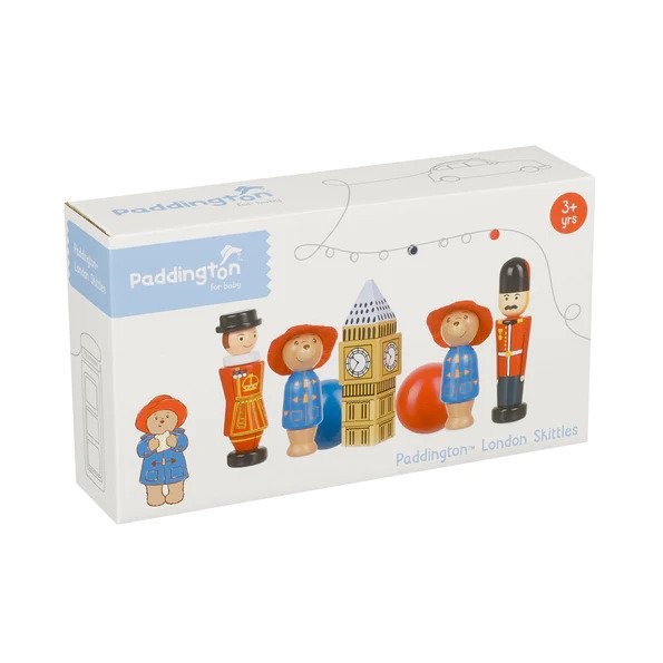 Paddington Wooden Skittles set