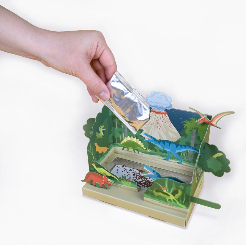 Grow Your Own Mini Dinosaur Garden