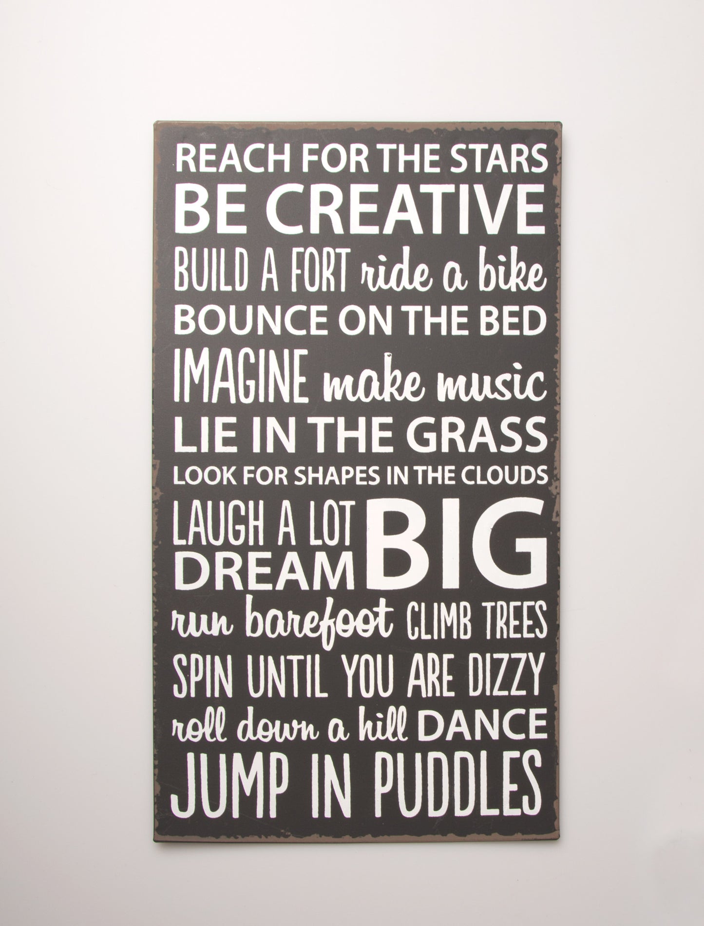 Be Creative Plaque