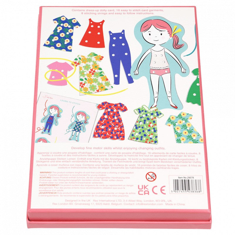 Dress Up Dolly Stitching Kit