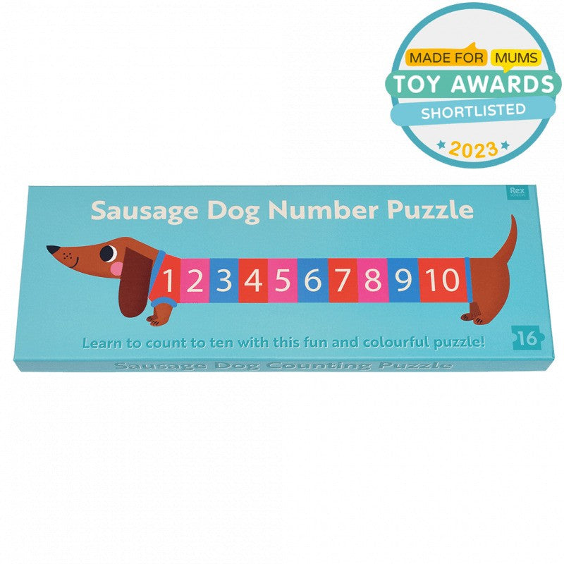 Sausage Dog Counting Numbers Floor Puzzle