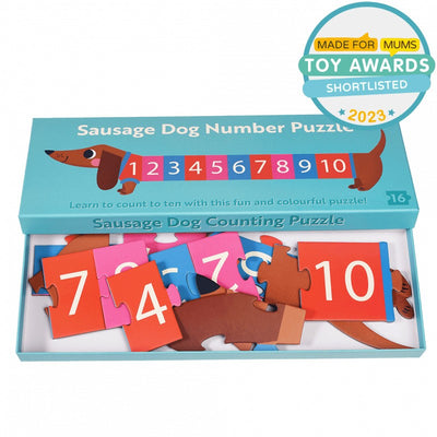 Sausage Dog Counting Numbers Floor Puzzle