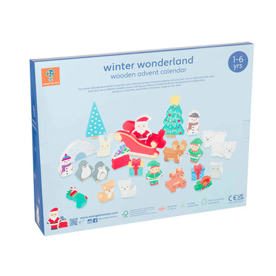 Winter Wonderland Wooden Advent Calendar