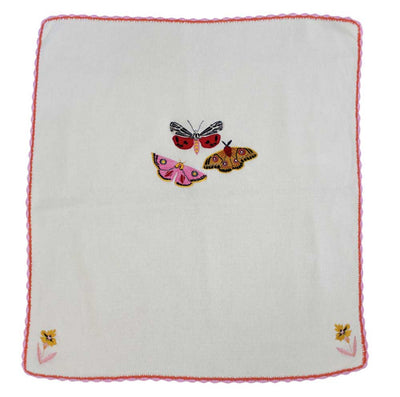 Butterfly Personalised Pram Blanket