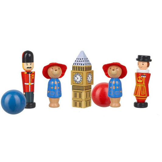 Paddington Wooden Skittles set