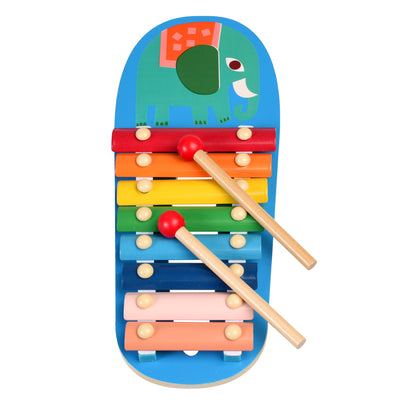 Classic Wooden Xylophone with Song Book