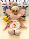 SECOND-READ DESCRIPTION. Felicity Fairy embroidered with the name Florence.