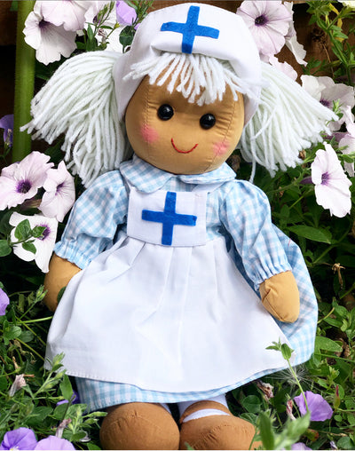 Nancy Nurse Personalised Rag Doll