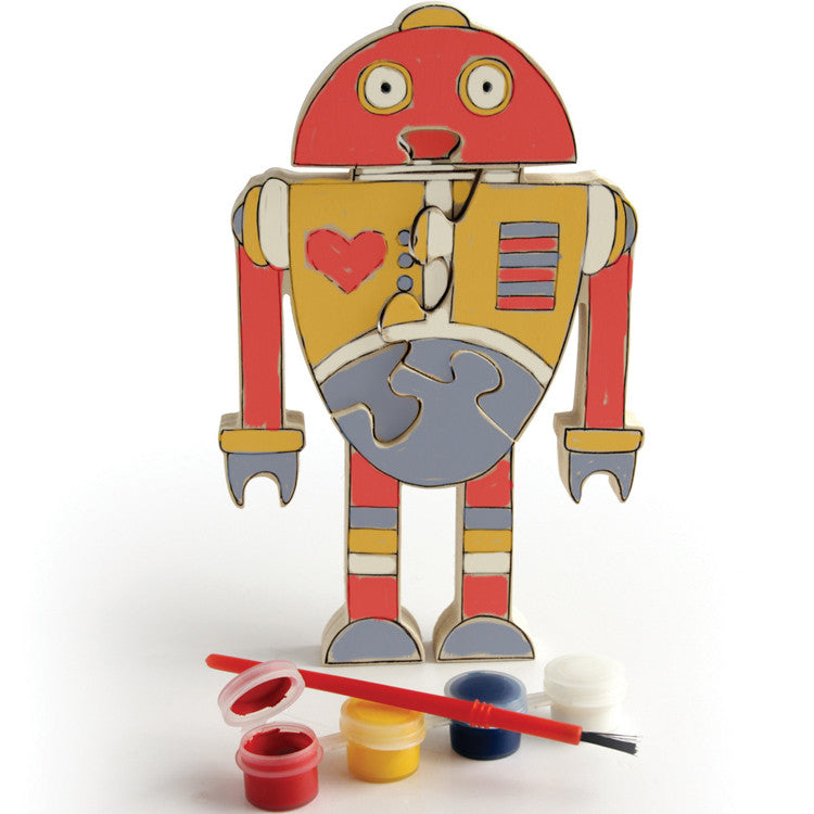 Paint Your Own Robot Jigsaw