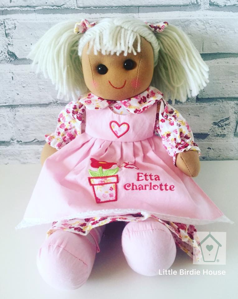 Fleur Personalised Rag Doll