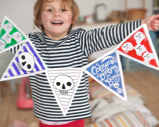 Boys Colour In Bunting