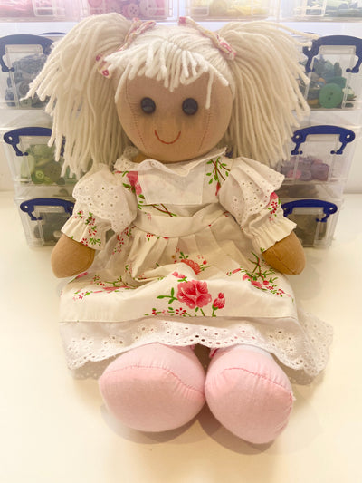 SECOND- READ DESCRIPTION Rosie Personalised Rag Doll