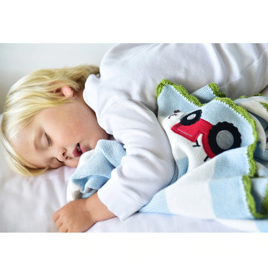 Farmyard Personalised Pram Blanket