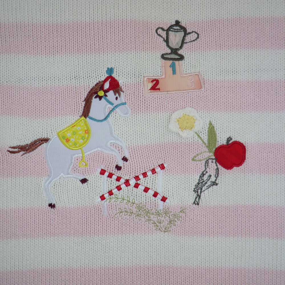 Pony Personalised Pram Blanket