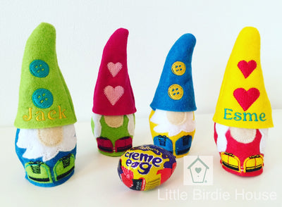 Personalised Gnome Egg Holder