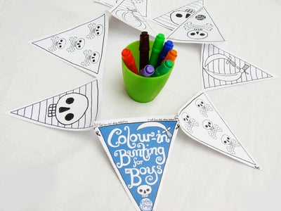 Boys Colour In Bunting