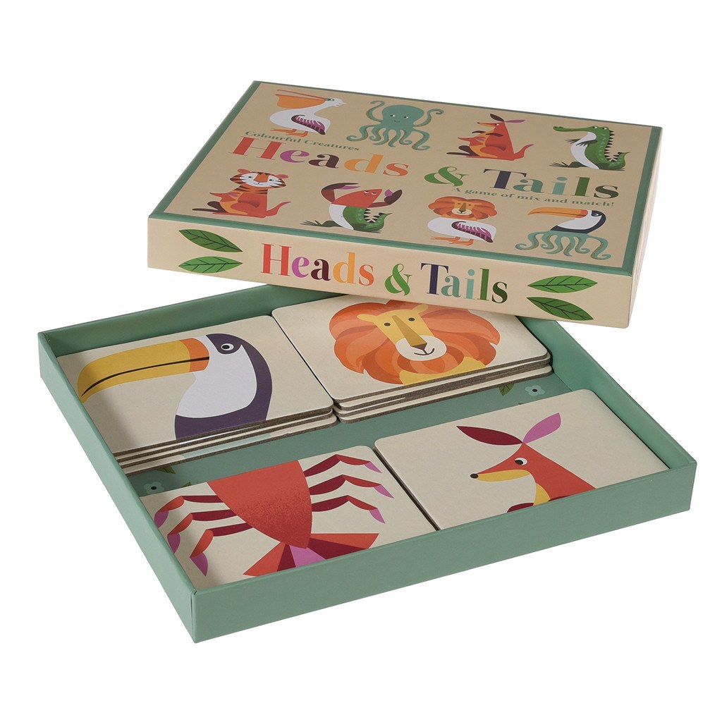 Animals Heads and Tails Game