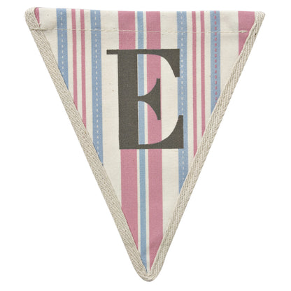 Fabric Printed Alphabet Bunting