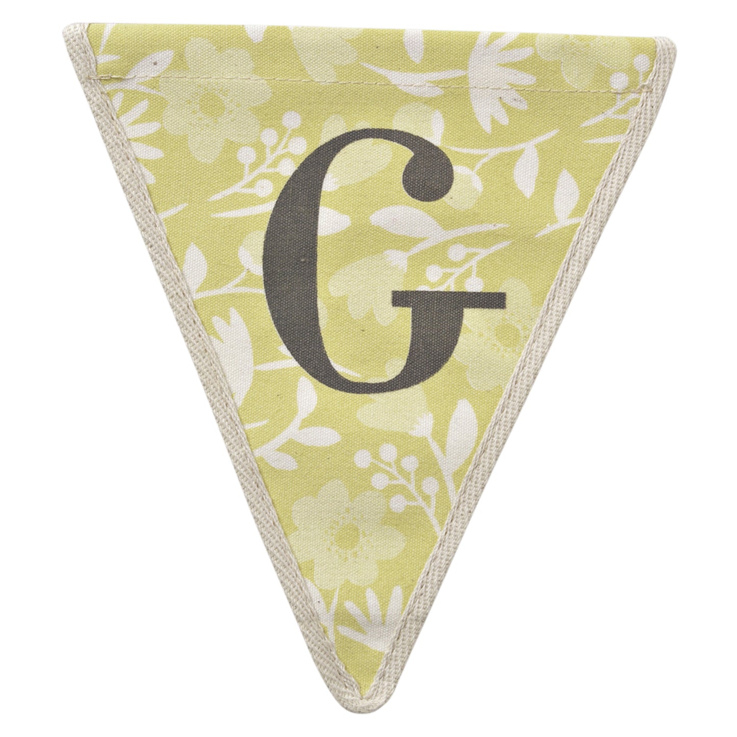 Fabric Printed Alphabet Bunting