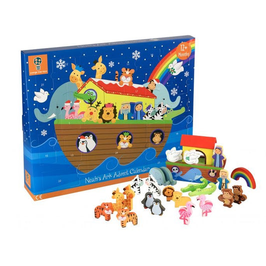 Noah's Ark Wooden Advent Calendar