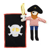Mini Pirate Personalised Doll With Suitcase