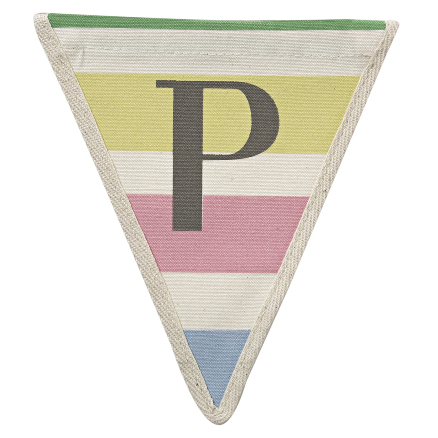 Fabric Printed Alphabet Bunting