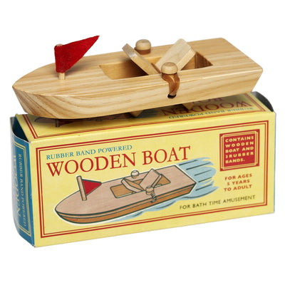 Vintage Wooden Paddle Boat